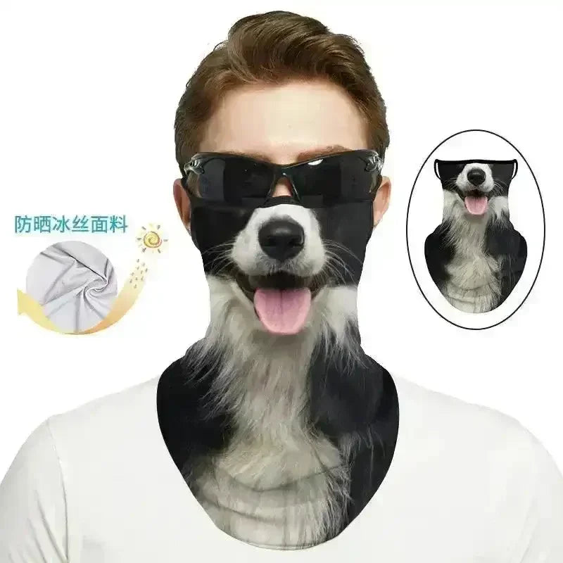 3D Printed Animal Themed Rider Mask - Bear Hugs