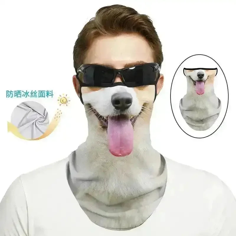 3D Printed Animal Themed Rider Mask - Bear Hugs