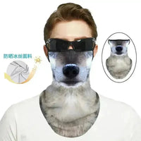 3D Printed Animal Themed Rider Mask - Bear Hugs