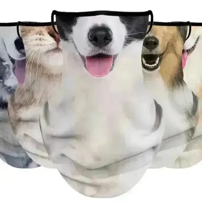 3D Printed Animal Themed Rider Mask - Bear Hugs