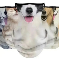 3D Printed Animal Themed Rider Mask - Bear Hugs