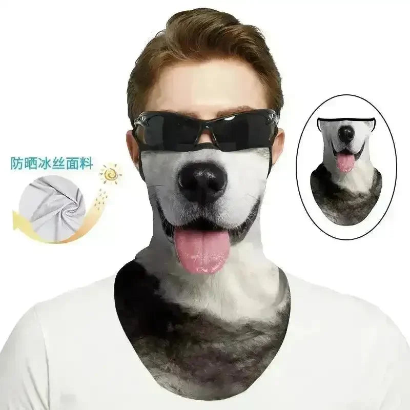 3D Printed Animal Themed Rider Mask - Bear Hugs