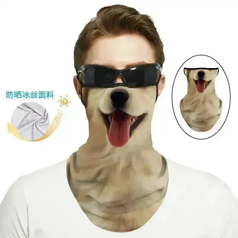 3D Printed Animal Themed Rider Mask - Bear Hugs