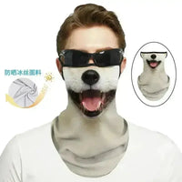 3D Printed Animal Themed Rider Mask - Bear Hugs