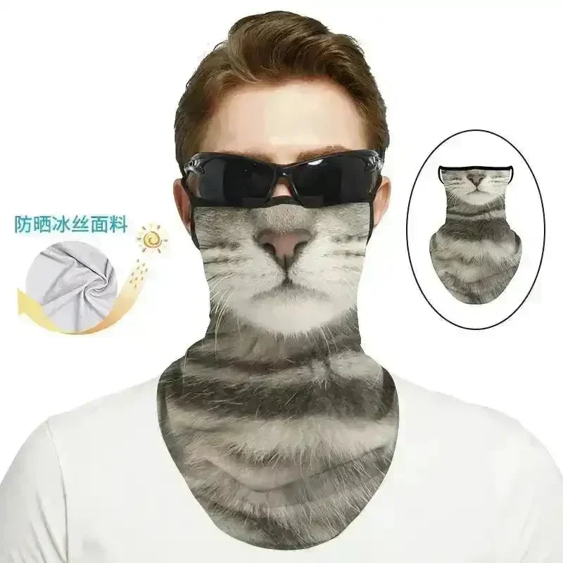 3D Printed Animal Themed Rider Mask - Bear Hugs