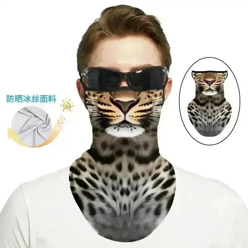 3D Printed Animal Themed Rider Mask - Bear Hugs