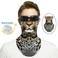 3D Printed Animal Themed Rider Mask - Bear Hugs