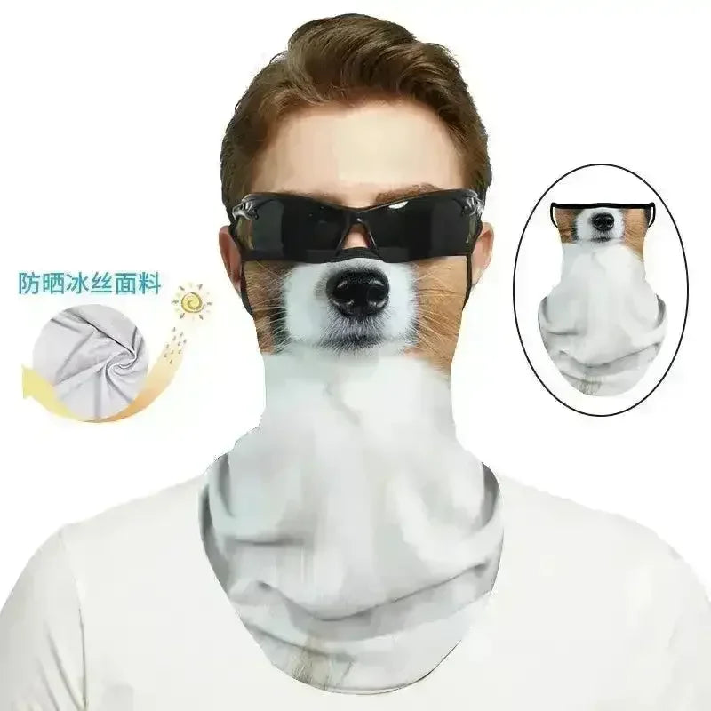 3D Printed Animal Themed Rider Mask - Bear Hugs