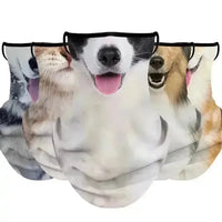 3D Printed Animal Themed Rider Mask - Bear Hugs