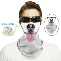 3D Printed Animal Themed Rider Mask - Bear Hugs