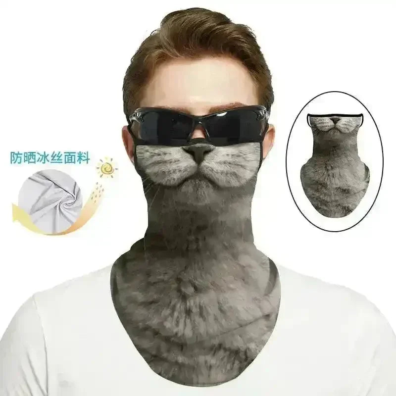 3D Printed Animal Themed Rider Mask - Bear Hugs