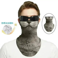 3D Printed Animal Themed Rider Mask - Bear Hugs