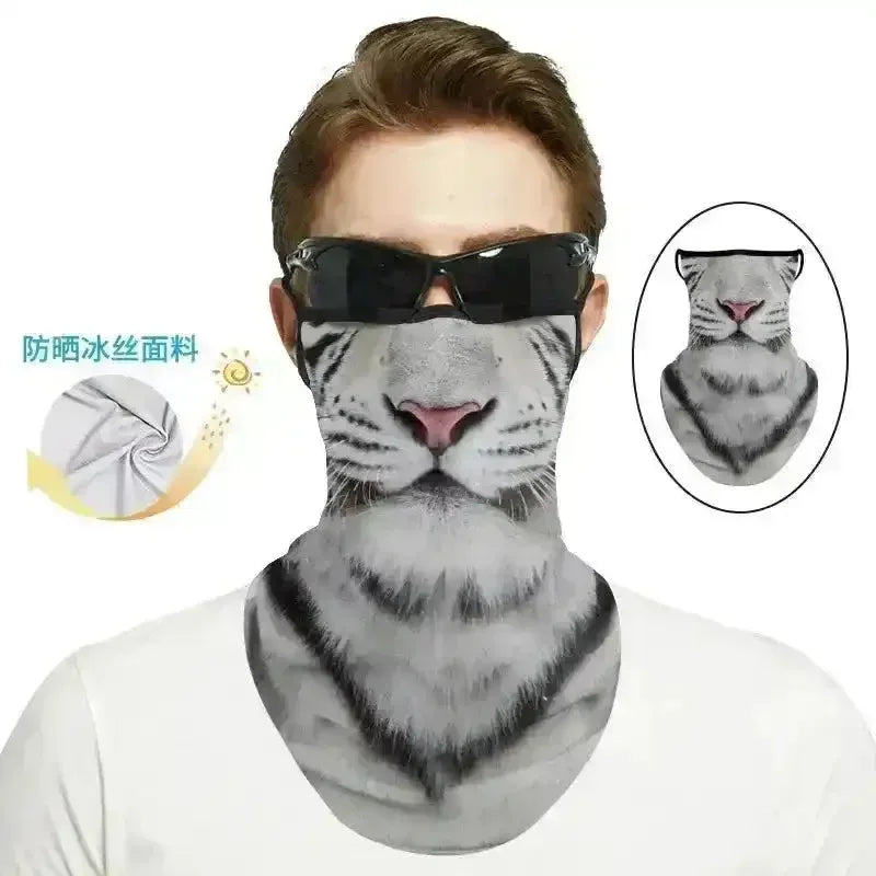 3D Printed Animal Themed Rider Mask - Bear Hugs