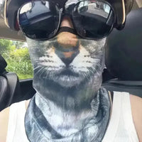 3D Printed Animal Themed Rider Mask - Bear Hugs