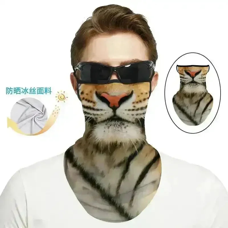 3D Printed Animal Themed Rider Mask - Bear Hugs