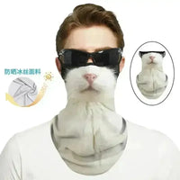 3D Printed Animal Themed Rider Mask - Bear Hugs