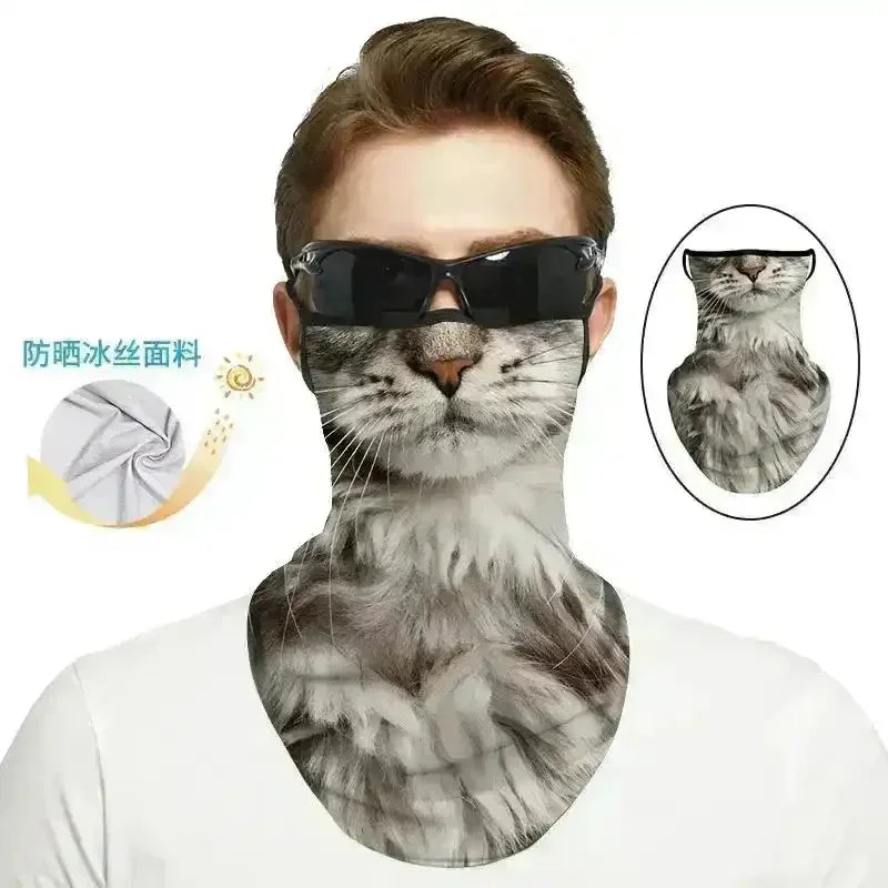 3D Printed Animal Themed Rider Mask - Bear Hugs