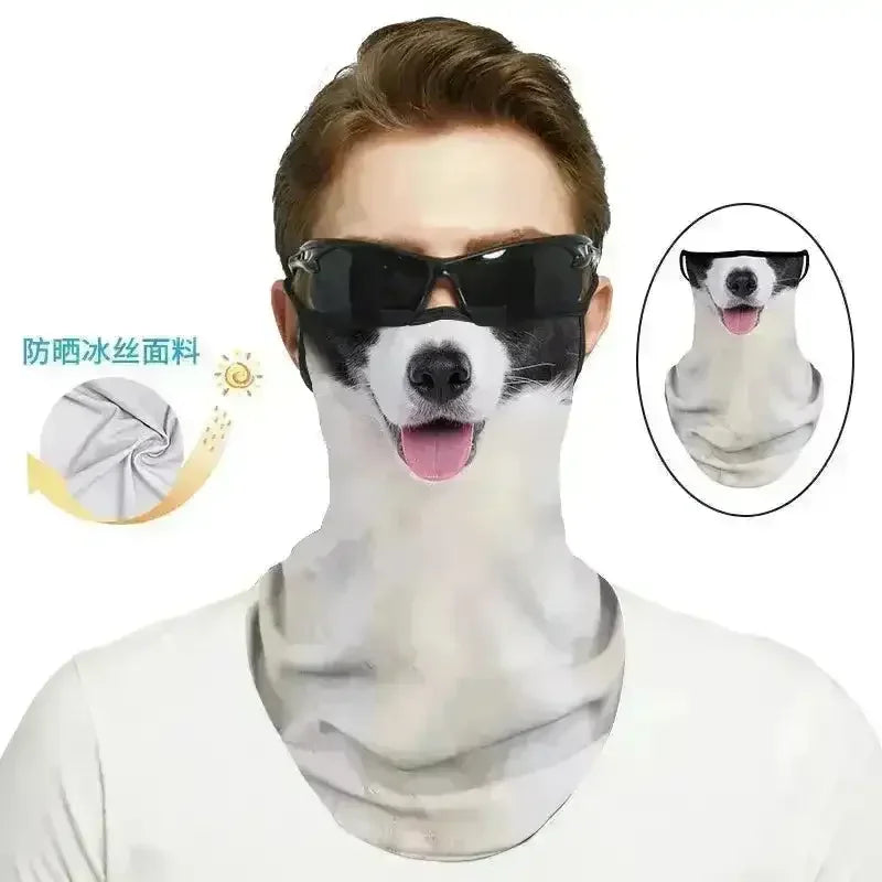 3D Printed Animal Themed Rider Mask - Bear Hugs