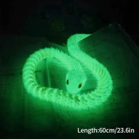 3D Printed Snake Figurine Movable Joint Model - Bear Hugs