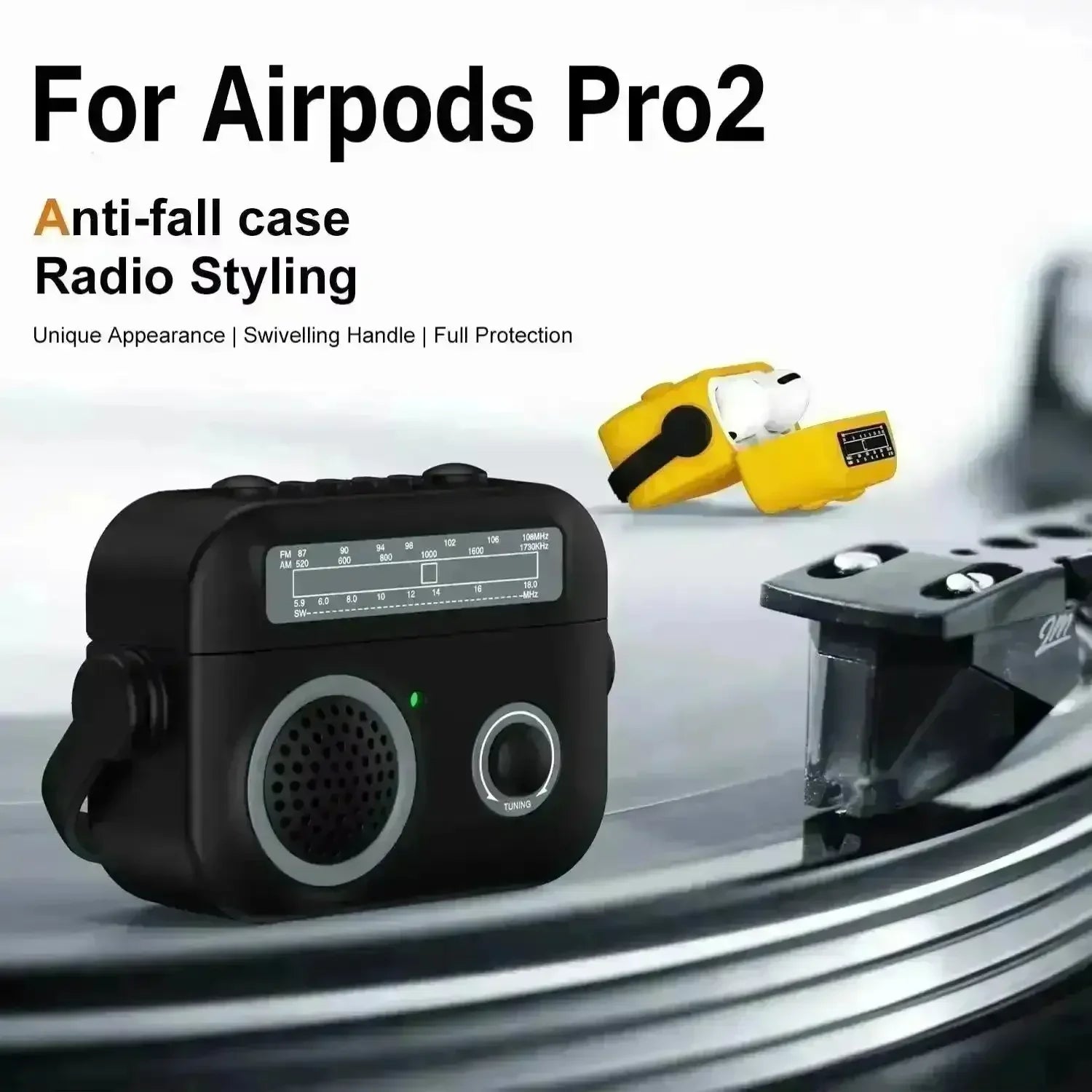 3D Radio Case (For Airpods) - Bear Hugs