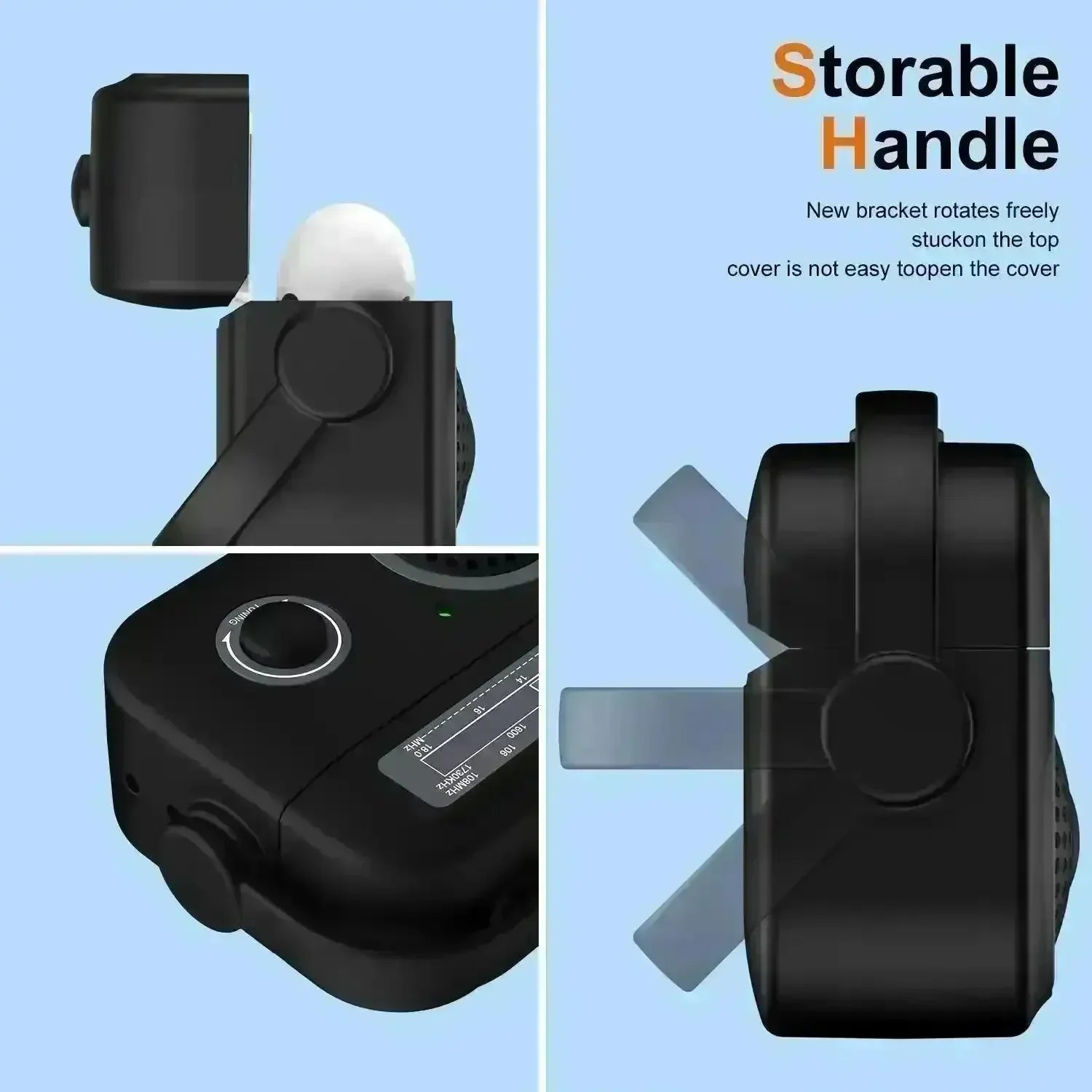 3D Radio Case (For Airpods) - Bear Hugs
