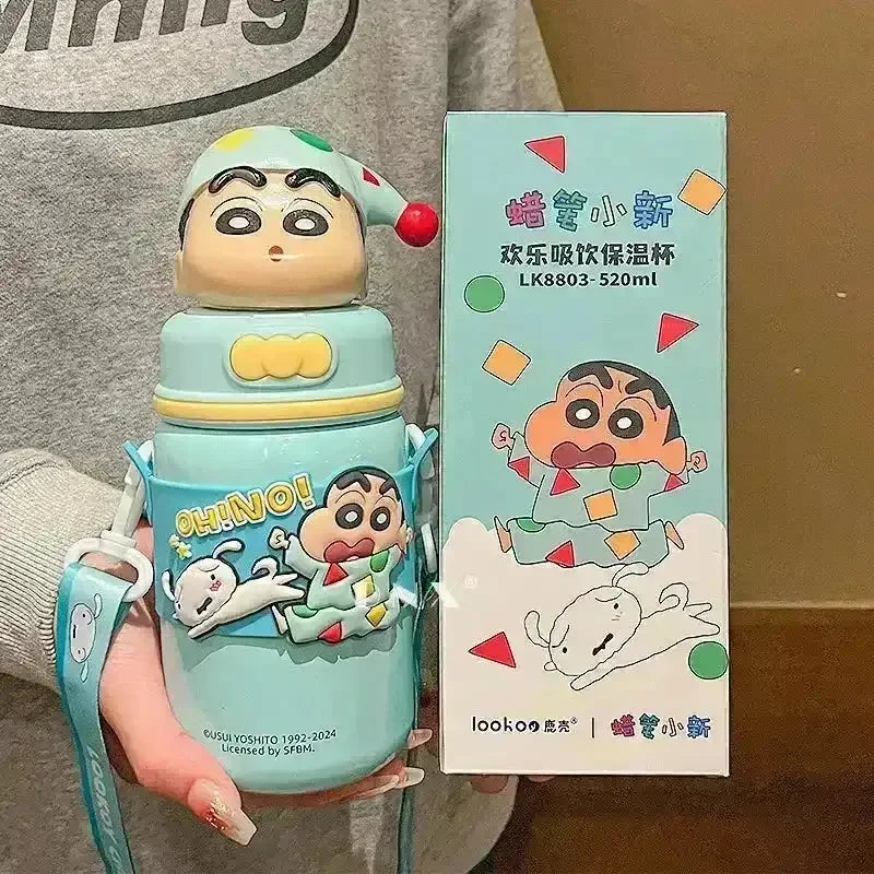 3D Shinchan Portable Bottle (520 ml) - Bear Hugs