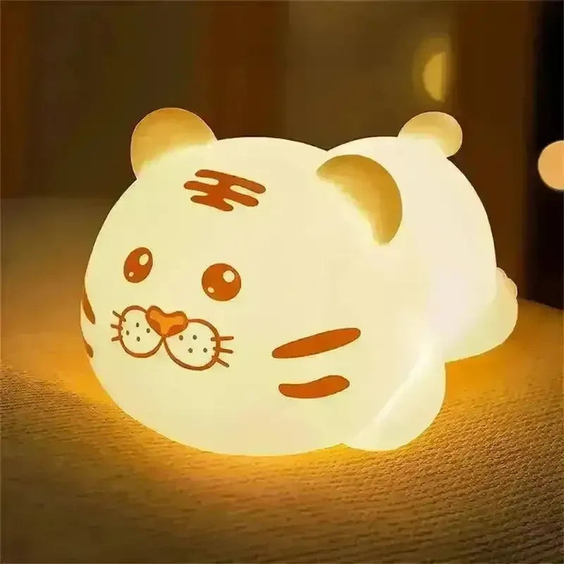 3D Silicon Tiger Night Lamp - Bear Hugs