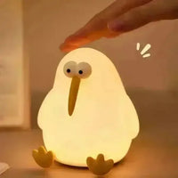 3D Silicone Kiwi LED Night Lamp - Bear Hugs