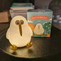 3D Silicone Kiwi LED Night Lamp - Bear Hugs