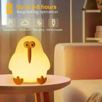 3D Silicone Kiwi LED Night Lamp - Bear Hugs