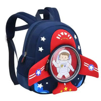 3D Spacecraft Kids Backpack - Bear Hugs