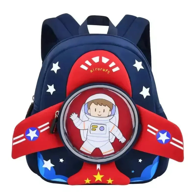 3D Spacecraft Kids Backpack - Bear Hugs