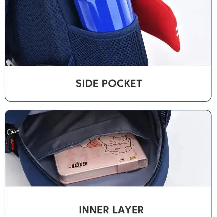 3D Spacecraft Kids Backpack - Bear Hugs