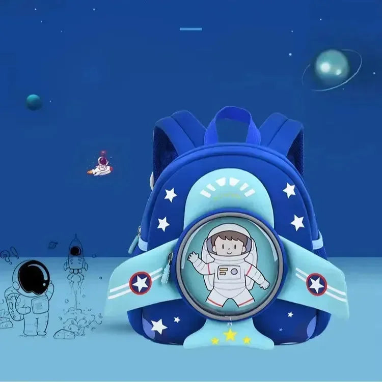 3D Spacecraft Kids Backpack - Bear Hugs