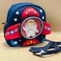 3D Spacecraft Kids Backpack - Bear Hugs