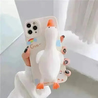 3D Squeezy Duck Phone Case (For iPhones) - Bear Hugs