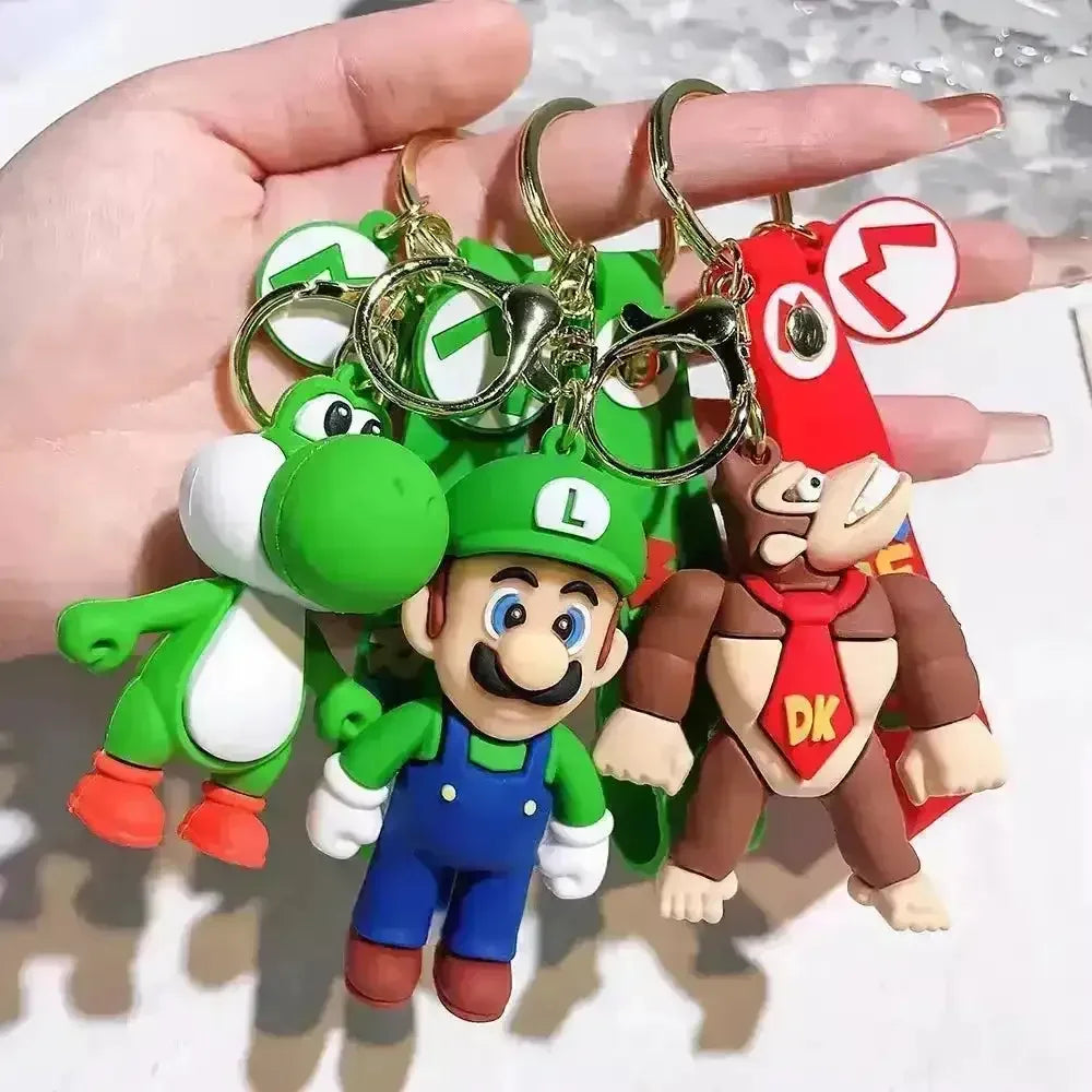 3D Super Mario Keychain - Bear Hugs