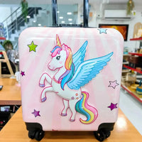 3D Unicorn Kids Check-in Suitcase - Bear Hugs