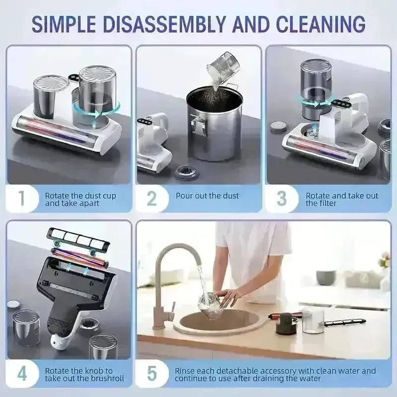 500W Corded Deep Vacuum Cleaner - Bear Hugs