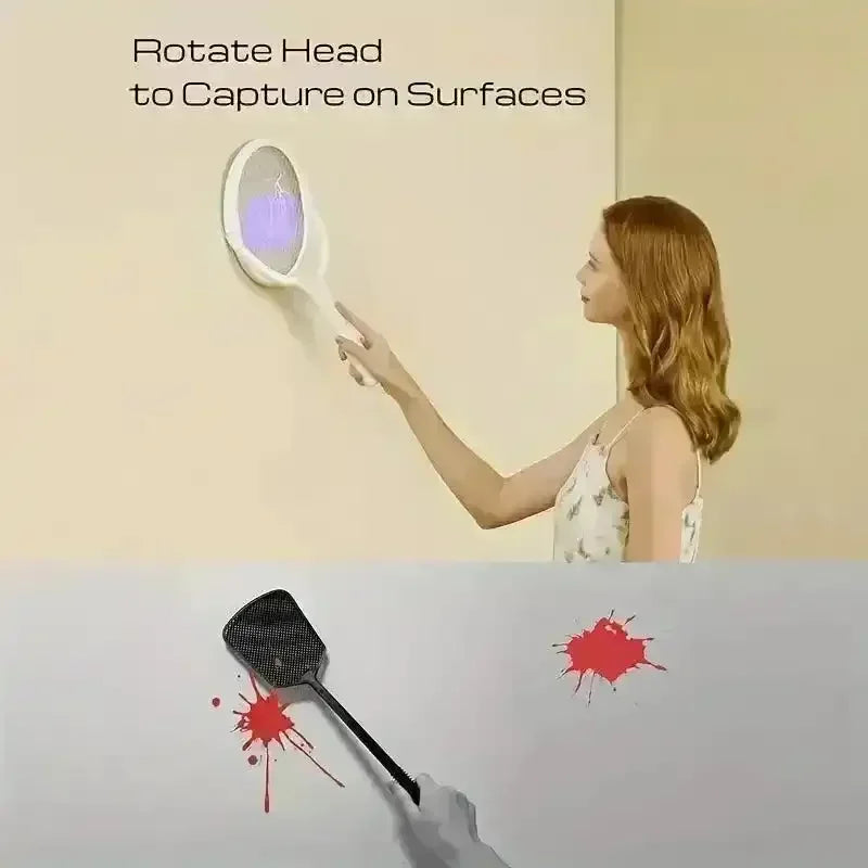 6 in 1 Extendable Mosquito Zapper Racket - Bear Hugs