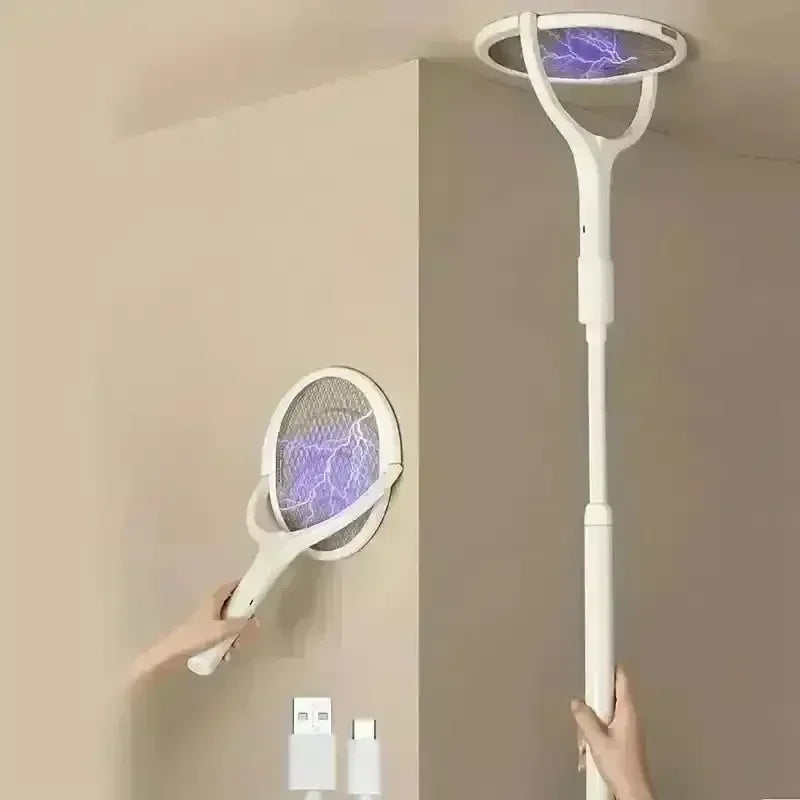 6 in 1 Extendable Mosquito Zapper Racket - Bear Hugs