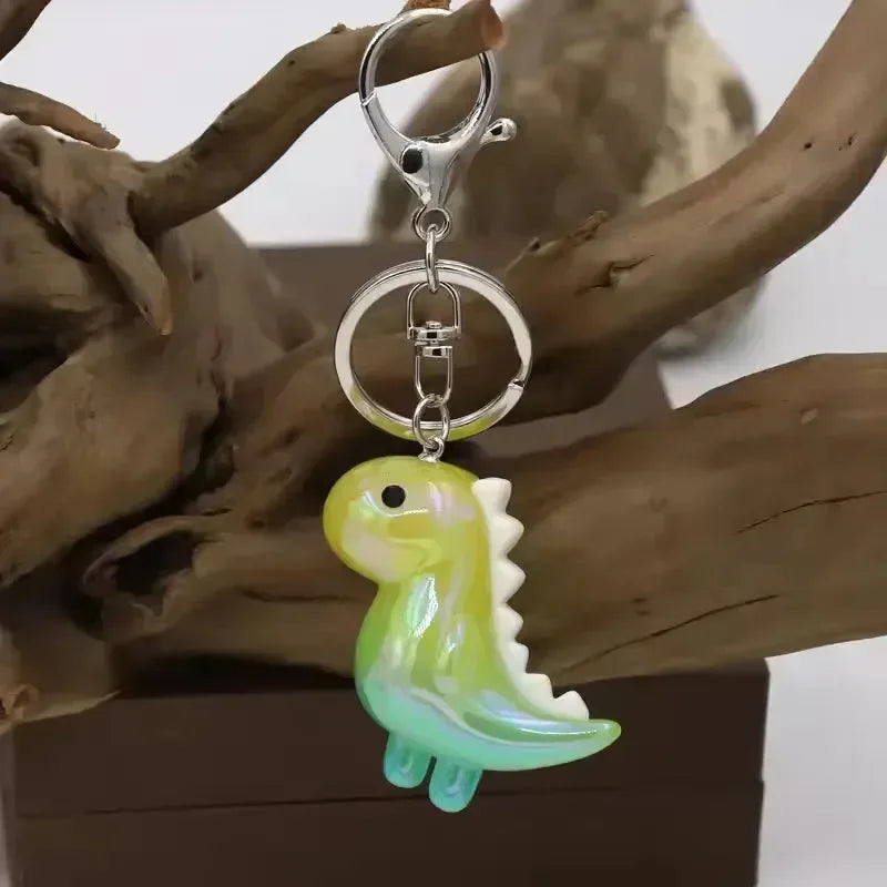 Acrylic Dinosaur 3D Keychain - Bear Hugs