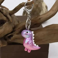 Acrylic Dinosaur 3D Keychain - Bear Hugs
