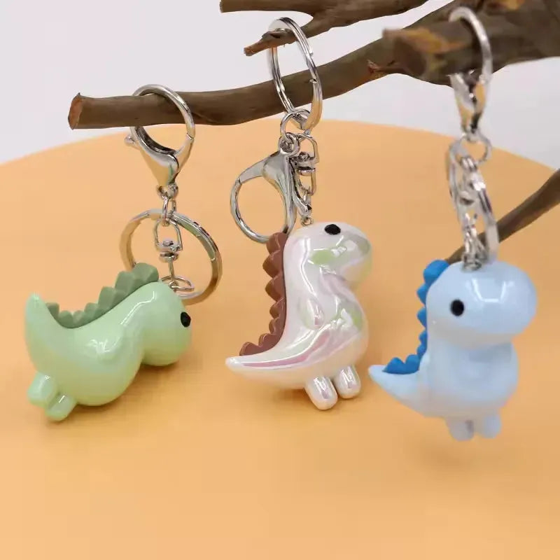 Acrylic Dinosaur 3D Keychain - Bear Hugs