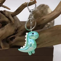 Acrylic Dinosaur 3D Keychain - Bear Hugs