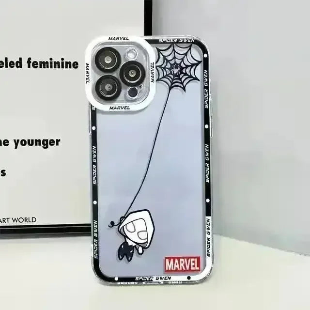 Action Spider Web Phone Case (For iPhones) - Bear Hugs