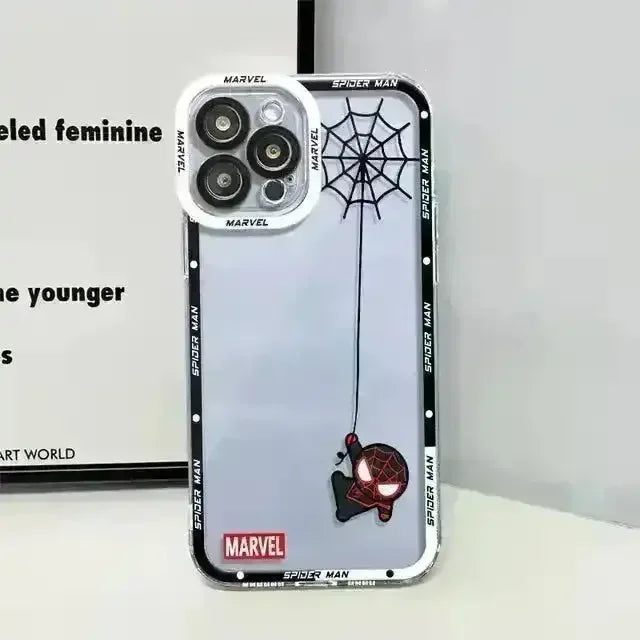 Action Spider Web Phone Case (For iPhones) - Bear Hugs