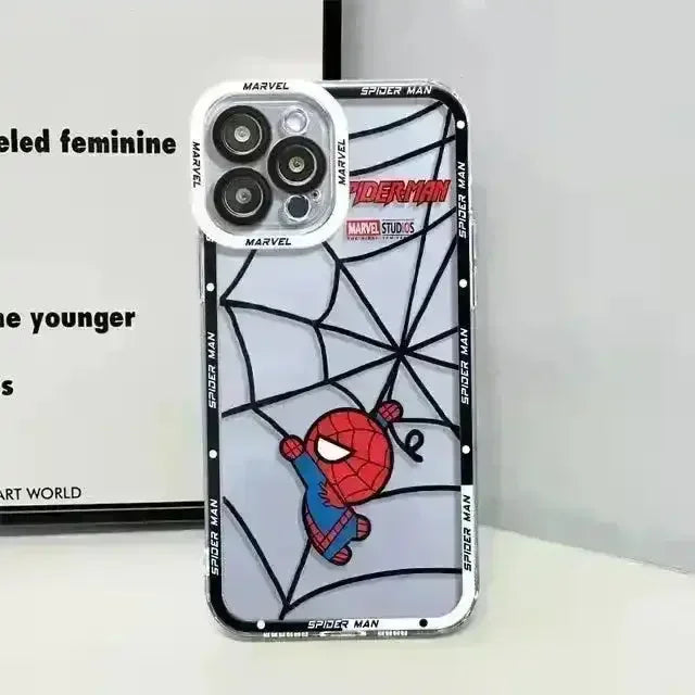 Action Spider Web Phone Case (For iPhones) - Bear Hugs
