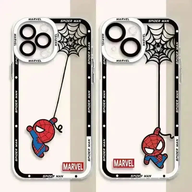 Action Spider Web Phone Case (For iPhones) - Bear Hugs