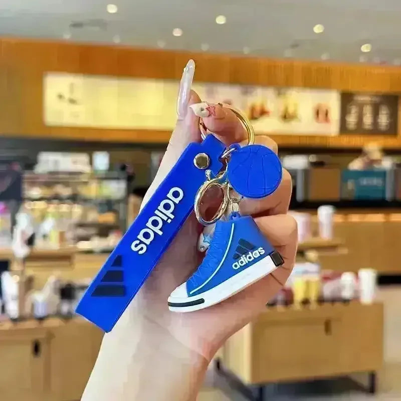 Blue Adidas Creative Sneaker 3D Keychain